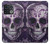S3582 紫の頭蓋骨 Purple Sugar Skull OnePlus 10 Pro バックケース、フリップケース・カバー