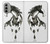 S1031 馬の絵筆 Horse Paintbrush Motorola Moto G51 5G バックケース、フリップケース・カバー