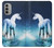 S1130 ユニコーン Unicorn Horse Motorola Moto G51 5G バックケース、フリップケース・カバー