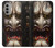 S2112 能面 Hannya Demon Mask Motorola Moto G51 5G バックケース、フリップケース・カバー