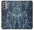 S2799 ライトブルーマーブルストーン グラフィックプリント Light Blue Marble Stone Texture Printed Motorola Moto G51 5G バックケース、フリップケース・カバー