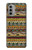 S2860 アステカ ヒッピー柄 Aztec Boho Hippie Pattern Motorola Moto G51 5G バックケース、フリップケース・カバー