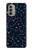 S3220 スターマップ星座星座 Star Map Zodiac Constellations Motorola Moto G51 5G バックケース、フリップケース・カバー