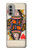 S3429 クイーンハートカード Queen Hearts Card Motorola Moto G51 5G バックケース、フリップケース・カバー