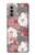 S3716 バラの花柄 Rose Floral Pattern Motorola Moto G51 5G バックケース、フリップケース・カバー