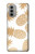 S3718 シームレスパイナップル Seamless Pineapple Motorola Moto G51 5G バックケース、フリップケース・カバー
