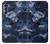 S2959 海軍迷彩 Navy Blue Camo Camouflage Motorola Edge S30 バックケース、フリップケース・カバー