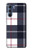 S3452 チェック柄 Plaid Fabric Pattern Motorola Edge S30 バックケース、フリップケース・カバー