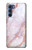 S3482 ピンクの大理石のグラフィックプリント Soft Pink Marble Graphic Print Motorola Edge S30 バックケース、フリップケース・カバー