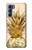 S3490 ゴールドパイナップル Gold Pineapple Motorola Edge S30 バックケース、フリップケース・カバー
