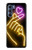 S3512 かわいいミニハート Cute Mini Heart Neon Graphic Motorola Edge S30 バックケース、フリップケース・カバー