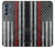 S3687 消防士細い赤い線アメリカの国旗 Firefighter Thin Red Line American Flag Motorola Edge S30 バックケース、フリップケース・カバー