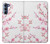 S3707 ピンクの桜の春の花 Pink Cherry Blossom Spring Flower Motorola Edge S30 バックケース、フリップケース・カバー