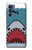 S3825 漫画のサメの海のダイビング Cartoon Shark Sea Diving Motorola Edge S30 バックケース、フリップケース・カバー