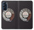 S0059 レトロなダイヤル式の電話ダイヤル Retro Rotary Phone Dial On Motorola Edge X30 バックケース、フリップケース・カバー