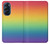S3698 LGBTグラデーションプライドフラグ LGBT Gradient Pride Flag Motorola Edge X30 バックケース、フリップケース・カバー
