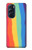 S3799 かわいい縦水彩レインボー Cute Vertical Watercolor Rainbow Motorola Edge X30 バックケース、フリップケース・カバー