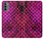 S3051 ピンク人魚のスケール Pink Mermaid Fish Scale Motorola Moto G31 バックケース、フリップケース・カバー