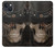 S3852 スチームパンクな頭蓋骨 Steampunk Skull iPhone 13 mini バックケース、フリップケース・カバー