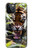 S3838 ベンガルトラの吠え Barking Bengal Tiger iPhone 12, iPhone 12 Pro バックケース、フリップケース・カバー