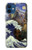 S3851 アートの世界 ヴァンゴッホ 北斎 ダヴィンチ World of Art Van Gogh Hokusai Da Vinci iPhone 12 mini バックケース、フリップケース・カバー