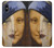 S3853 モナリザ グスタフクリムト フェルメール Mona Lisa Gustav Klimt Vermeer iPhone X, iPhone XS バックケース、フリップケース・カバー