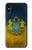 S3858 ウクライナ ヴィンテージ旗 Ukraine Vintage Flag iPhone X, iPhone XS バックケース、フリップケース・カバー