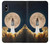 S3859 月へのビットコイン Bitcoin to the Moon iPhone X, iPhone XS バックケース、フリップケース・カバー