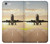 S3837 飛行機離陸日の出 Airplane Take off Sunrise iPhone 6 6S バックケース、フリップケース・カバー