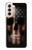 S3850 アメリカの国旗の頭蓋骨 American Flag Skull Samsung Galaxy S21 5G バックケース、フリップケース・カバー