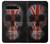 S3848 イギリスの旗の頭蓋骨 United Kingdom Flag Skull Samsung Galaxy S10 5G バックケース、フリップケース・カバー