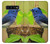 S3839 幸福の青い 鳥青い鳥 Bluebird of Happiness Blue Bird Samsung Galaxy S10 Plus バックケース、フリップケース・カバー