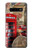 S3856 ヴィンテージ ロンドン ブリティッシュ Vintage London British Samsung Galaxy S10 Plus バックケース、フリップケース・カバー