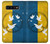 S3857 平和鳩 ウクライナの旗 Peace Dove Ukraine Flag Samsung Galaxy S10 Plus バックケース、フリップケース・カバー