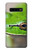 S3845 緑のカエル Green frog Samsung Galaxy S10 バックケース、フリップケース・カバー