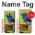 S3839 幸福の青い 鳥青い鳥 Bluebird of Happiness Blue Bird Samsung Galaxy S8 バックケース、フリップケース・カバー