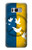 S3857 平和鳩 ウクライナの旗 Peace Dove Ukraine Flag Samsung Galaxy S8 バックケース、フリップケース・カバー