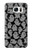 S3835 かわいいゴーストパターン Cute Ghost Pattern Samsung Galaxy S7 バックケース、フリップケース・カバー
