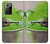 S3845 緑のカエル Green frog Samsung Galaxy Note 20 Ultra, Ultra 5G バックケース、フリップケース・カバー