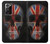 S3848 イギリスの旗の頭蓋骨 United Kingdom Flag Skull Samsung Galaxy Note 20 Ultra, Ultra 5G バックケース、フリップケース・カバー