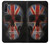 S3848 イギリスの旗の頭蓋骨 United Kingdom Flag Skull Samsung Galaxy Note 10 バックケース、フリップケース・カバー