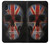 S3848 イギリスの旗の頭蓋骨 United Kingdom Flag Skull Samsung Galaxy A10e バックケース、フリップケース・カバー