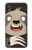 S3855 ナマケモノの顔の漫画 Sloth Face Cartoon Samsung Galaxy A10 バックケース、フリップケース・カバー