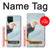 S3843 白頭ワシと氷 Bald Eagle On Ice Samsung Galaxy A12 バックケース、フリップケース・カバー