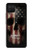 S3850 アメリカの国旗の頭蓋骨 American Flag Skull Samsung Galaxy A12 バックケース、フリップケース・カバー