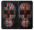 S3848 イギリスの旗の頭蓋骨 United Kingdom Flag Skull Samsung Galaxy A21s バックケース、フリップケース・カバー