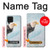 S3843 白頭ワシと氷 Bald Eagle On Ice Samsung Galaxy A22 4G バックケース、フリップケース・カバー