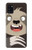 S3855 ナマケモノの顔の漫画 Sloth Face Cartoon Samsung Galaxy A31 バックケース、フリップケース・カバー
