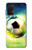 S3844 輝くサッカー サッカーボール Glowing Football Soccer Ball Samsung Galaxy A32 4G バックケース、フリップケース・カバー