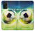 S3844 輝くサッカー サッカーボール Glowing Football Soccer Ball Samsung Galaxy A32 4G バックケース、フリップケース・カバー